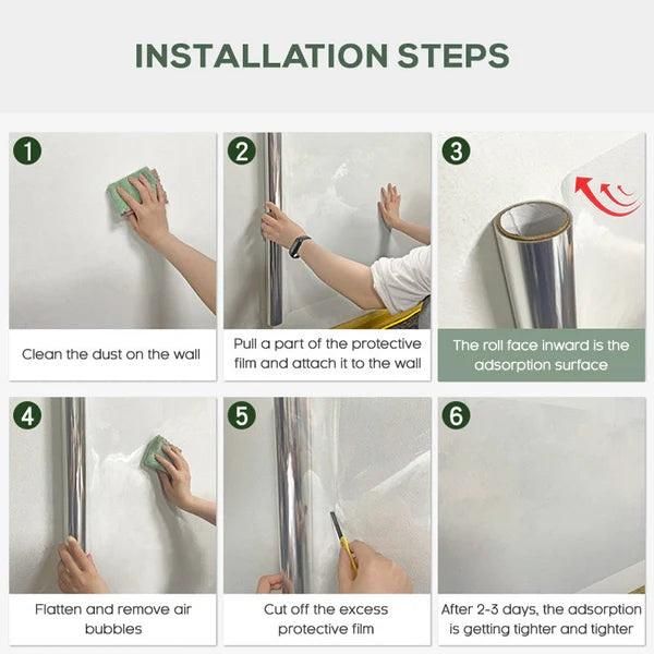 🛡️ Transparent Wall Protection Film (Self-Adhesive | Buy 1 Get 1 Free)