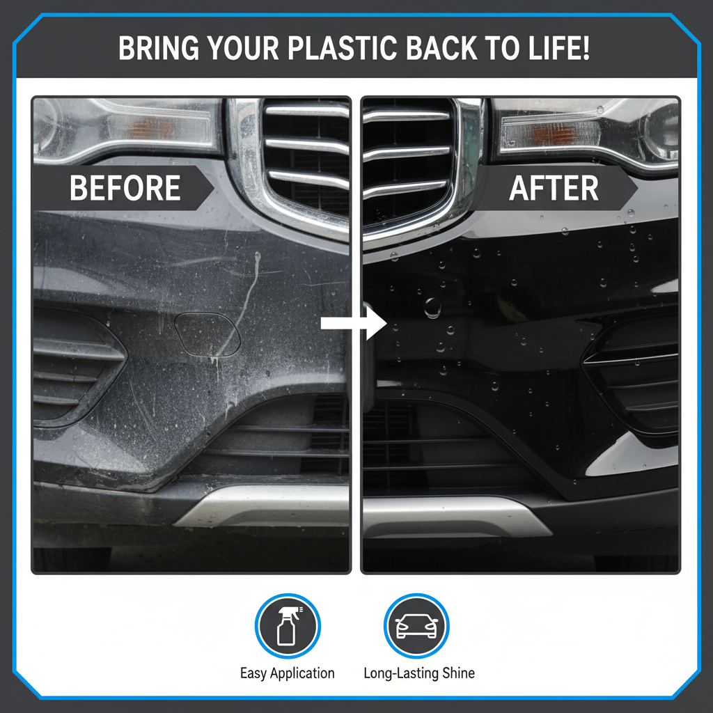 Nano Plastic Revitalizing Coating Agent for Car 100ml (Pack of 2)