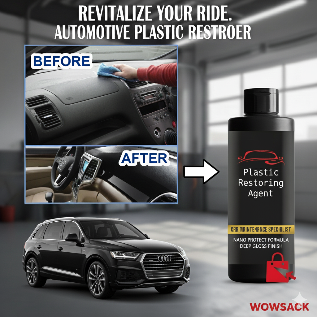 Nano Plastic Revitalizing Coating Agent for Car 100ml (Pack of 2)