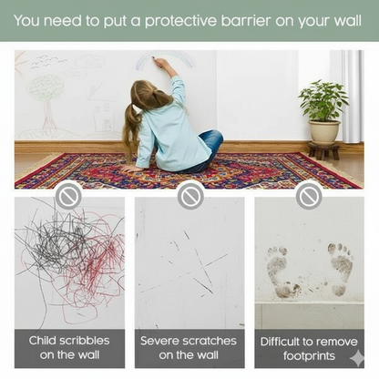 🛡️ Transparent Wall Protection Film (Self-Adhesive | Buy 1 Get 1 Free)