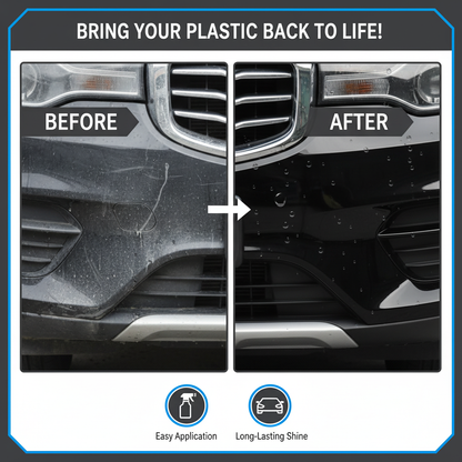 Nano Plastic Revitalizing Coating Agent for Car 100ml (Pack of 2)