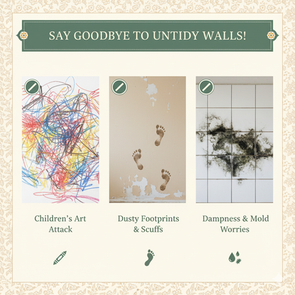 🛡️ Transparent Wall Protection Film (Self-Adhesive | Buy 1 Get 1 Free)